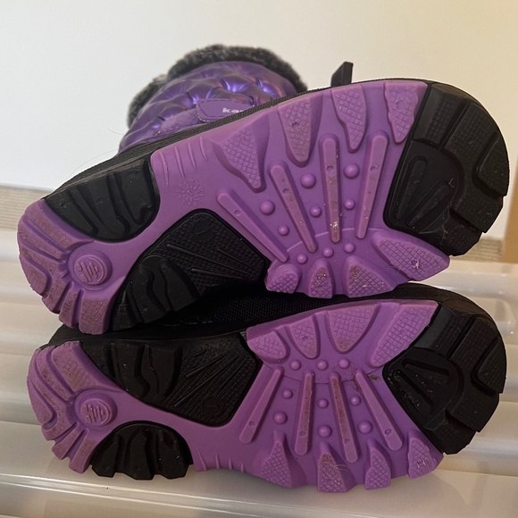 Kamik Penny Girls' Waterproof Snow Boots - Size 1 - Picture 8 of 9
